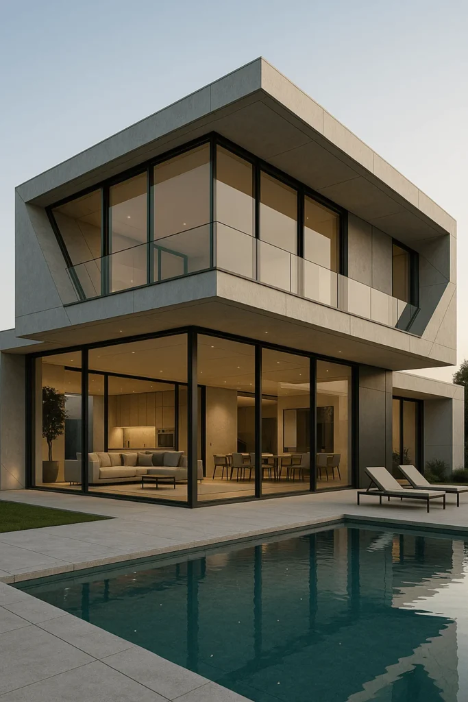 img modern residential villa